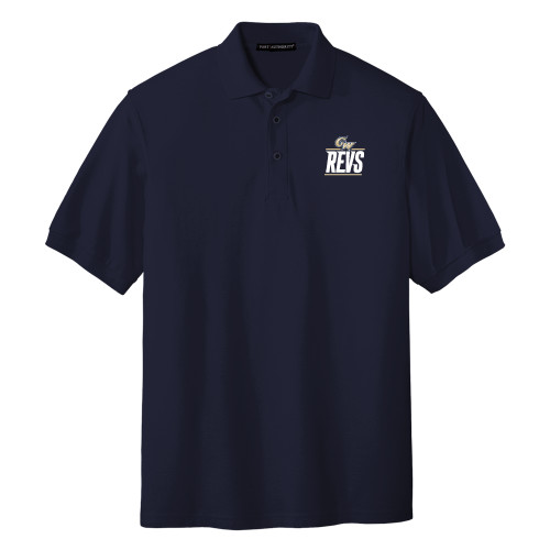 Polo shirt with number on outlet sleeve