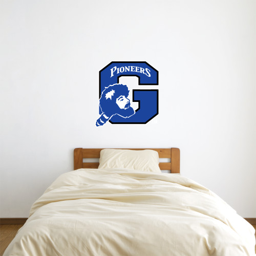  2 ft x 2 ft Fan WallSkinz - Secondary Logo
