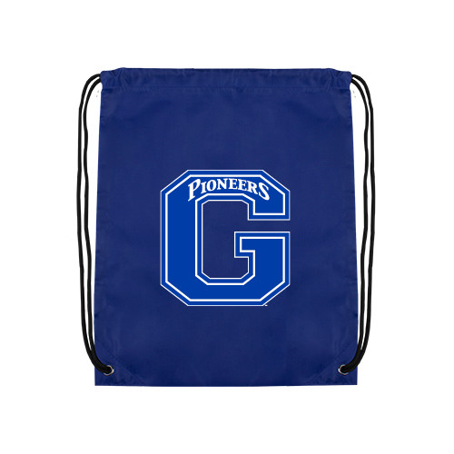  Royal Drawstring Backpack - Primary Logo