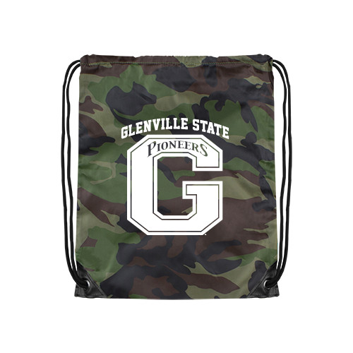  Camo Drawstring Backpack - Glenville State G