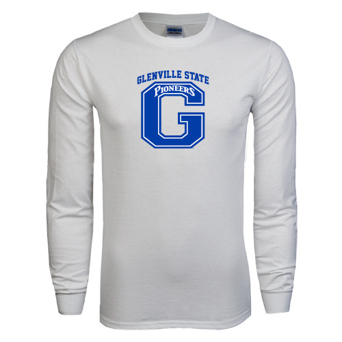  White Long Sleeve T Shirt - Glenville State G