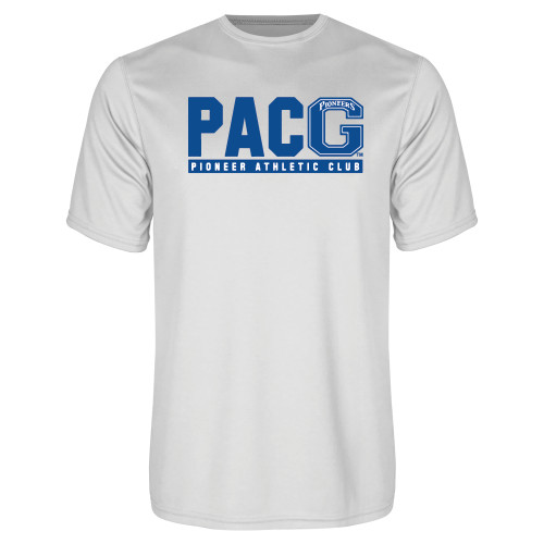 White Performance Tee - PACG