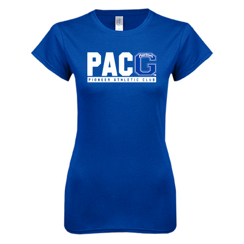  Next Level Womens Royal Boyfriend Tee - PACG