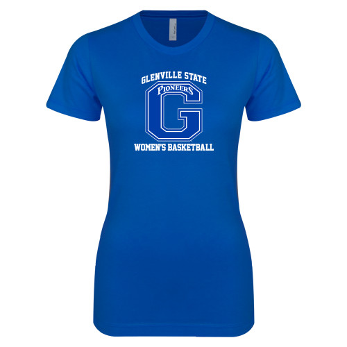  Next Level Womens Royal Boyfriend Tee - Womens Basketball
