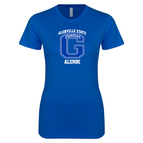  Next Level Womens Royal Boyfriend Tee - Alumni
