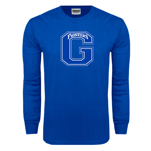  Royal Long Sleeve T Shirt - Primary Logo