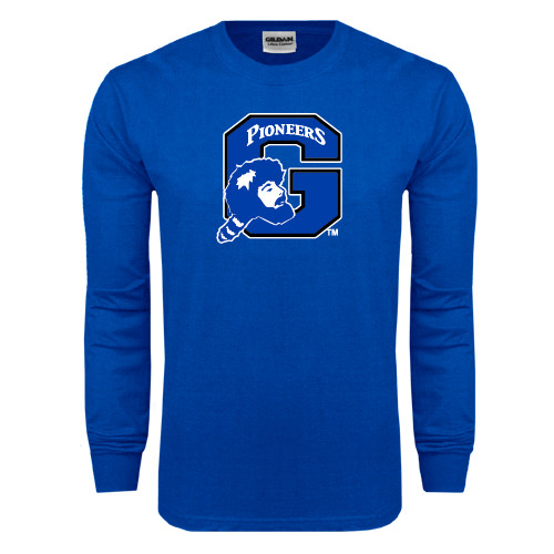  Royal Long Sleeve T Shirt - Secondary Logo