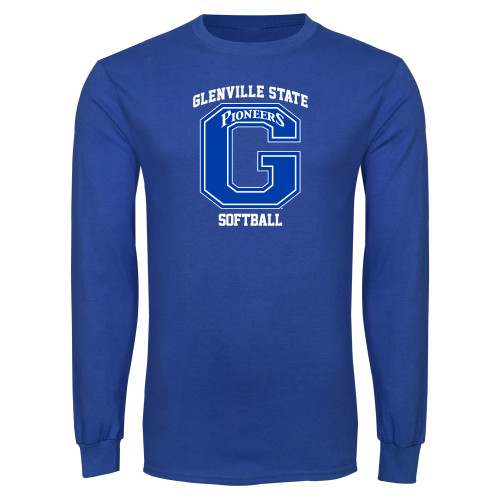  Royal Long Sleeve T Shirt - Softball