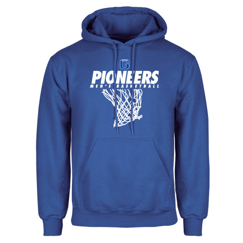  Royal Fleece Hoodie - Mens Basketball with Net