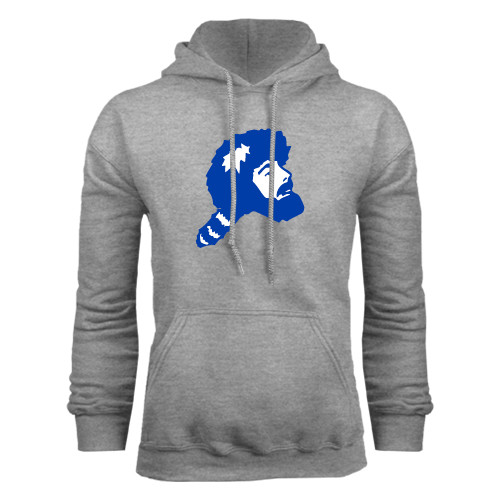  Grey Fleece Hoodie - Pioneer Head