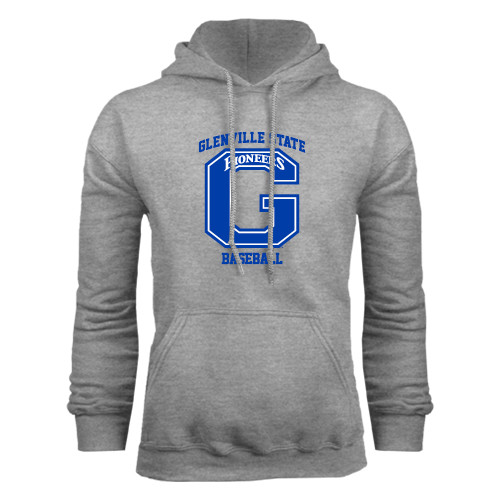  Grey Fleece Hoodie - Baseball