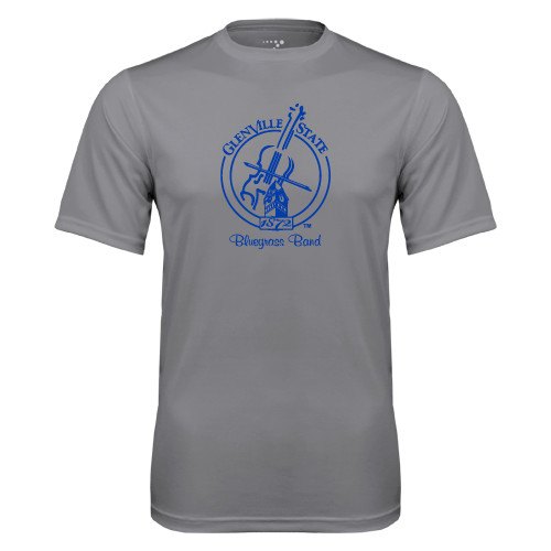  Grey Concrete Performance Tee - Glenville State Bluegrass Band