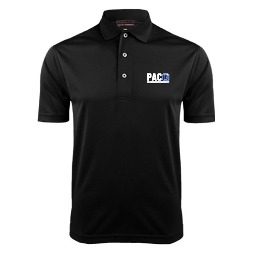 Black Dry Mesh Polo - PACG