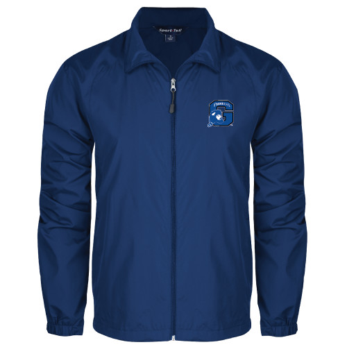  Royal Full Zip Wind Jacket - Secondary Logo