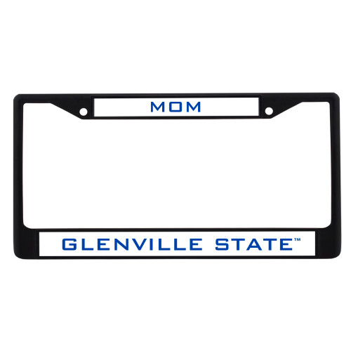  Mom Metal License Plate Frame in Black - Mom