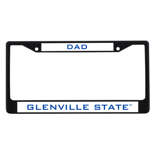  Dad Metal License Plate Frame in Black - Dad