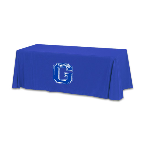  Royal 6 foot Table Throw - Primary Logo