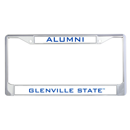  Alumni Metal License Plate Frame in Chrome - Alumni