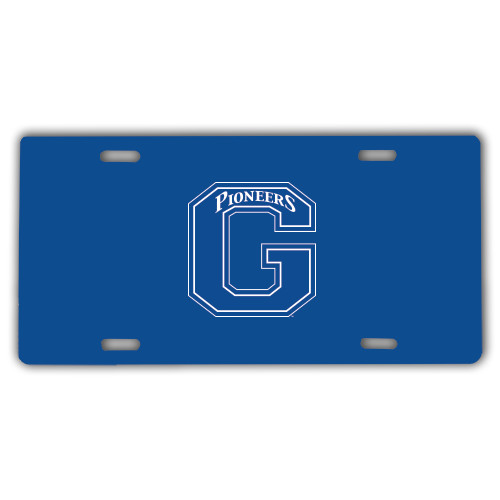  License Plate - Primary Logo