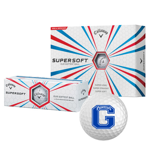  Callaway Supersoft Golf Balls 12/pkg - Primary Logo