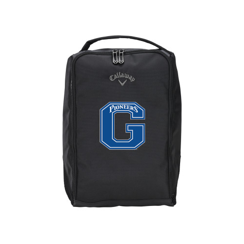  Callaway Clubhouse Black Golf Shoe Bag - Primary Logo