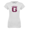Thumbnail image for  Next Level Womens White Boyfriend Tee