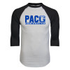 Thumbnail image for  White/Black Raglan Baseball T Shirt