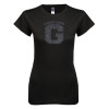 Thumbnail image for  Next Level Womens Black Boyfriend Tee