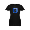 Thumbnail image for  Next Level Girls Black Fashion Fit T Shirt