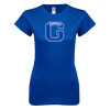Thumbnail image for  Next Level Womens Royal Boyfriend Tee