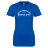 Thumbnail image for  Next Level Womens Royal Boyfriend Tee