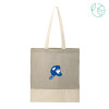 Thumbnail image for  Split Recycled Grey Cotton Twill Convention Tote