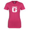Thumbnail image for  Next Level Womens Fuchsia Boyfriend Tee