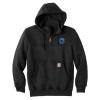 Thumbnail image for  Carhartt Black Rain Defender Paxton Hooded Zip Sweatshirt