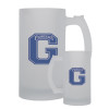 Thumbnail image for  Full Color Decorative Frosted Glass Mug 16oz