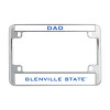 Thumbnail image for  Metal Motorcycle License Plate Frame in Chrome