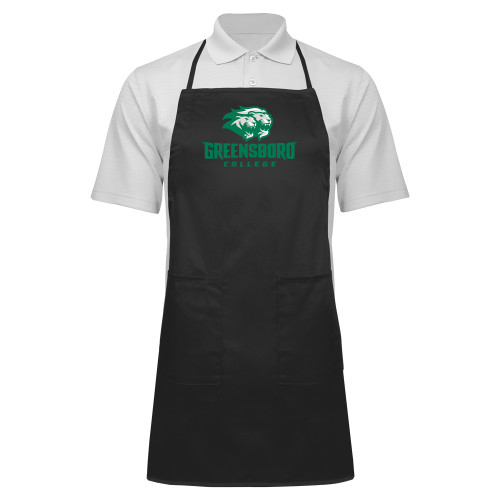  Full Length Black Apron - Primary Mark
