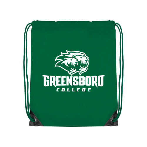  Kelly Green Drawstring Backpack - Primary Mark