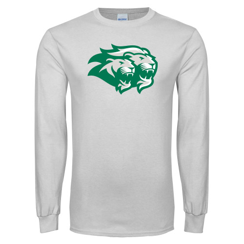  White Long Sleeve T Shirt - Lions