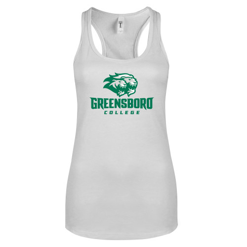  Next Level Racerback Tank White - Primary Mark