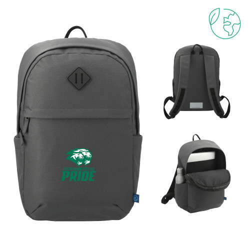  Repreve Charcoal Ocean Commuter Computer Backpack - GC Pride Lions