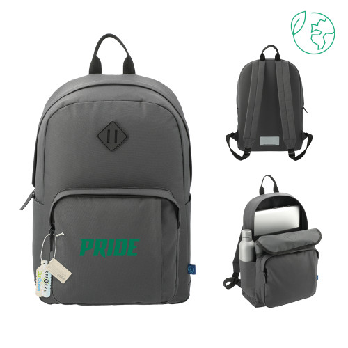  Repreve Ocean Charcoal Everyday Computer Backpack - Pride