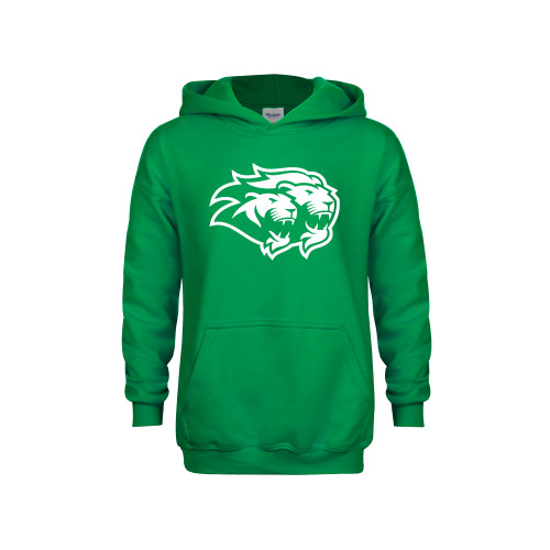  Youth Kelly Green Fleece Hoodie - Lions
