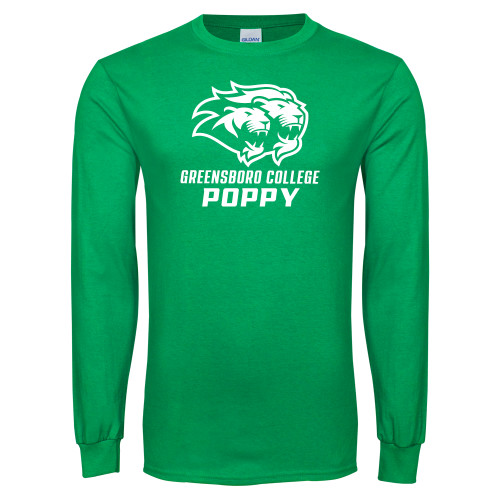  Kelly Green Long Sleeve T Shirt - Poppy