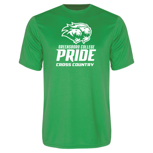  Kelly Green Performance Tee - Cross Country