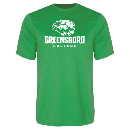  Kelly Green Performance Tee - Primary Mark