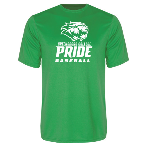  Kelly Green Performance Tee - Baseball