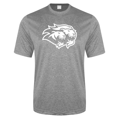  Grey Heather Performance Contender Tee - Lions