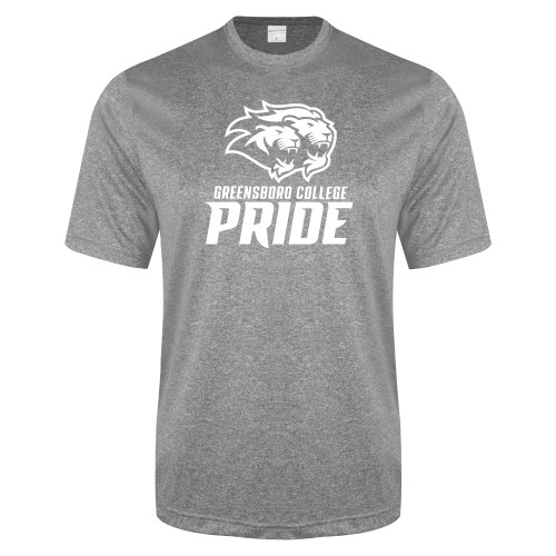  Grey Heather Performance Contender Tee - GC Pride Lions