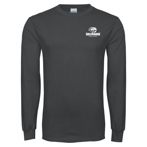  Charcoal Long Sleeve T Shirt - Primary Mark